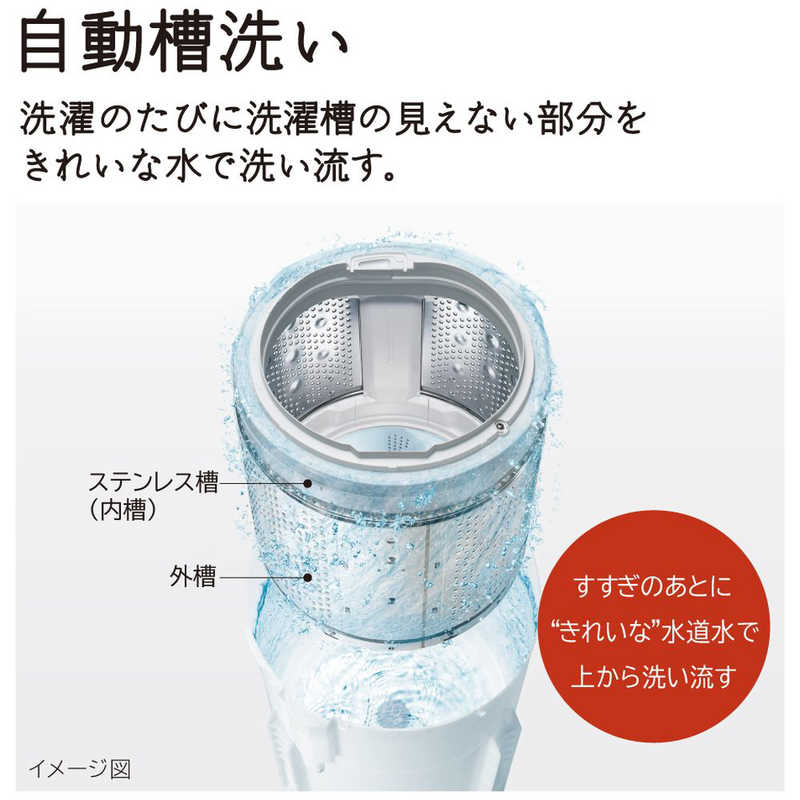 日本人気超絶の 日立 HITACHI 全自動洗濯機 洗濯 ７．０ｋｇ BW-G70H-W ホワイト 標準設置無料 fucoa.cl