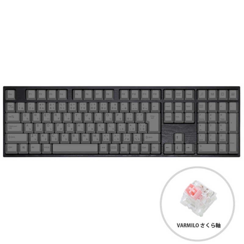 最大84 Offクーポン Varmilo ゲーミングキーボード Ink Charcoal Jis 113 Keyboard グレー 有線 Usb Vm Vem113 A032 Sakura Fucoa Cl