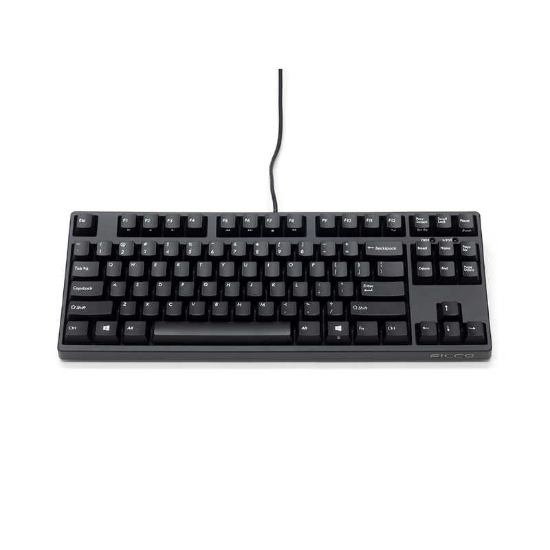 FILCO　キーボード Majestouch 3 テンキーレス(茶軸・英語配列) ［有線 /PS/2・USB］ マットブラック　FKBN87MEMB3