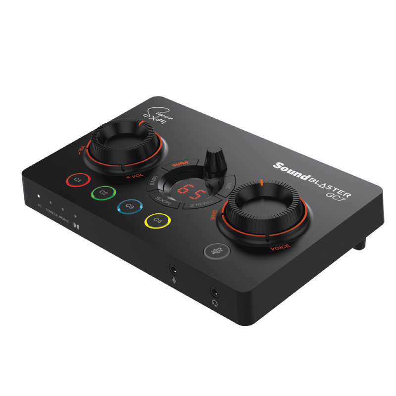 クリエイティブメディア ゲーミング USB DAC アンプ 「Sound Blaster GC7」 SB-GC7-A|コジマ店
