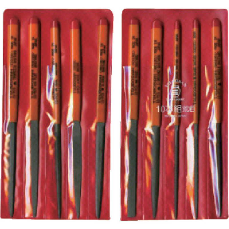 ツボサン 組ヤスリセット 10本組 荒目 ST01001|コジマ店