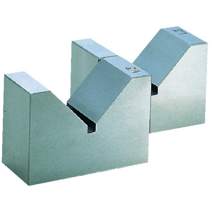 ユニセイキ　焼入Vブロック 75mm　HV75 (1組2個)