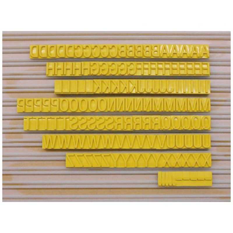 山崎産業　テクノマーク 活字SA-4(英字セット)　K802