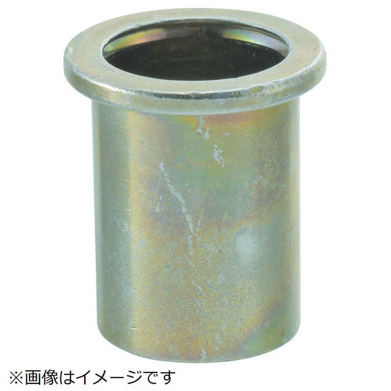トラスコ中山　クリンプナット平頭ステンレス 板厚4.0 M10X1.5 100入　TBN10M40SSC｜コジマ店