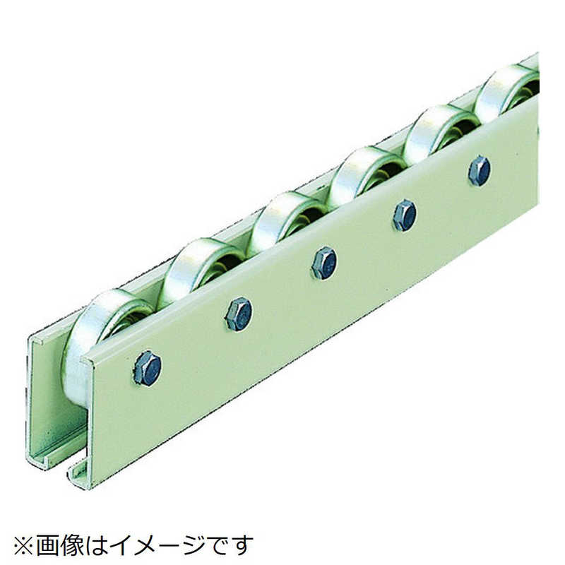 トラスコ中山　ホイールコンベヤ プレス製Φ38X12 P100XL2000　V38S1002000
