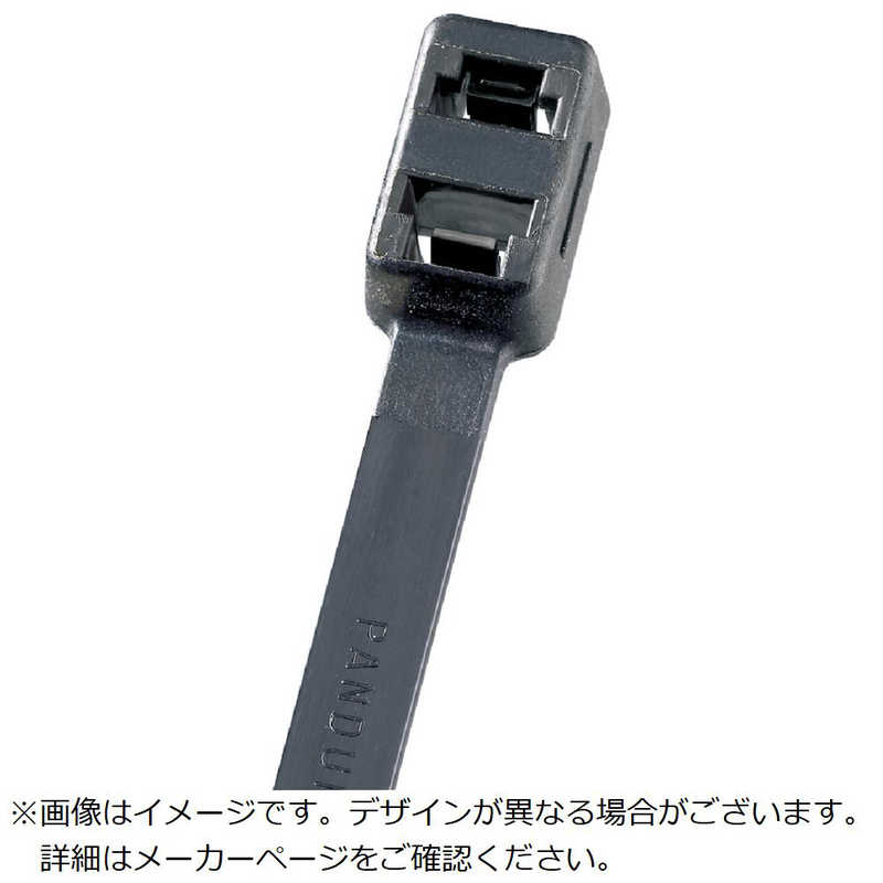 パンドウイット　パンドウイットダブルルｰプ結束バンド耐熱性黒(1000本入) 　PLB3S-M306260