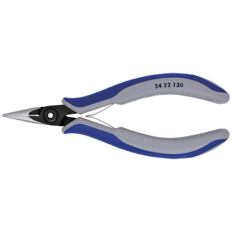 KNIPEX社　精密用プライヤｰ 半丸 130mm　3422130