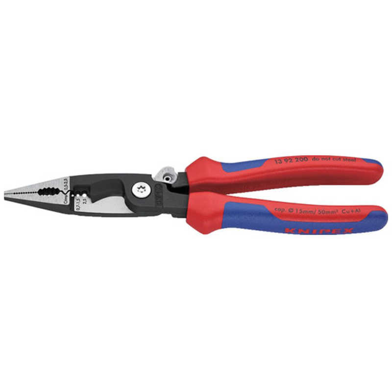 KNIPEX社 エレクトロプライヤー ロック付 200mm 1392200|コジマ店