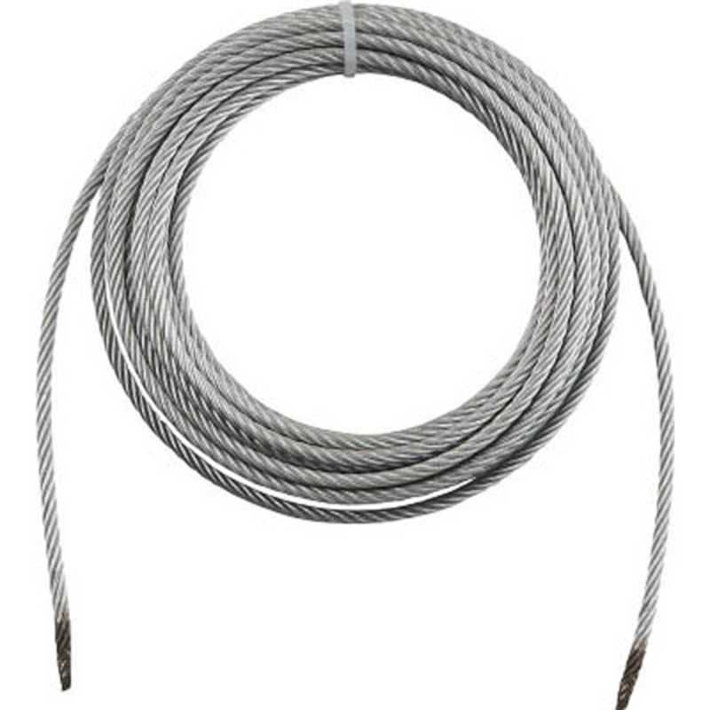 トラスコ中山　TRUSCO 手動ウインチ用ワイヤーΦ9×40M用(切りっ放し)　WW9-40