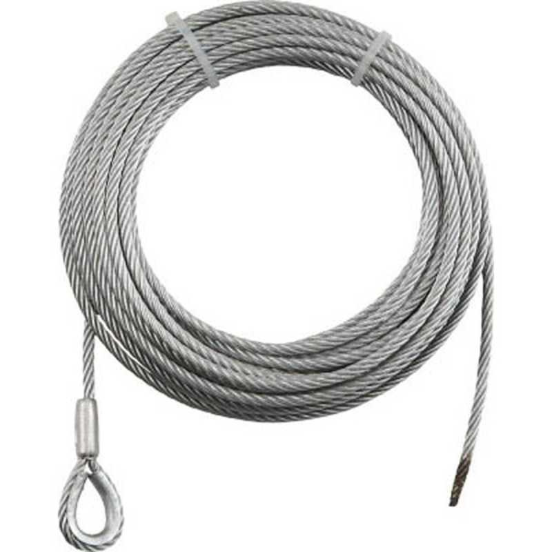 トラスコ中山　TRUSCO 手動ウインチ用ワイヤーΦ9×40M用(シンブル入りロック加工)　WWS9-40 17,378円