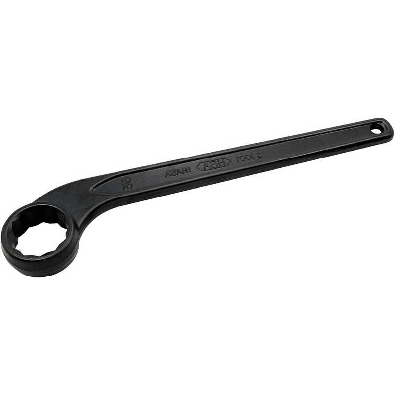 旭金属工業 片口めがねレンチ80mm RS0080|コジマ店