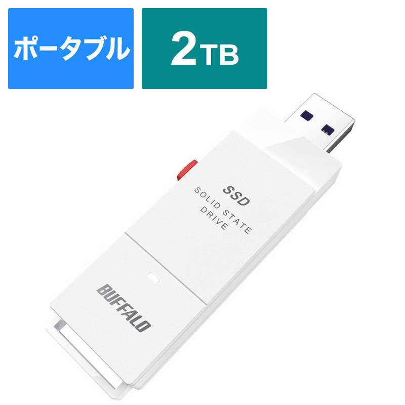 2種類選べる BUFFALO SSD 2TB 純正品￼ 新品未使用