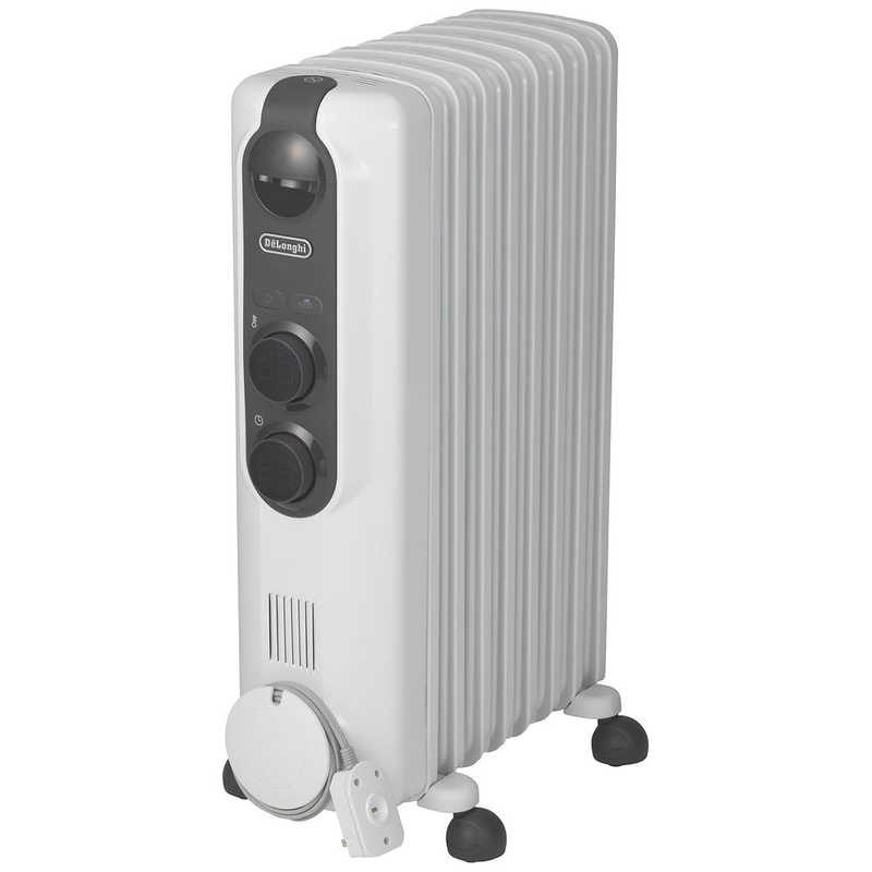 オイルヒーター ホワイト/ブラック 楽天市場】デロンギ RHJ35M1015-BK オイルヒーター アミカルド 1500W