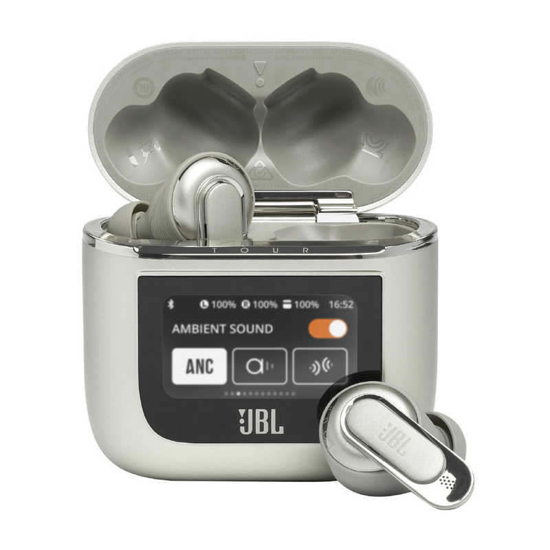 JBL フルワイヤレスイヤホン TOUR PRO 2(ツアープロツー) ノイズキャンセリング対応 リモコン・マイク対応 JBL TOUR PRO 2-CPG シャンパンゴールド|コジマ店