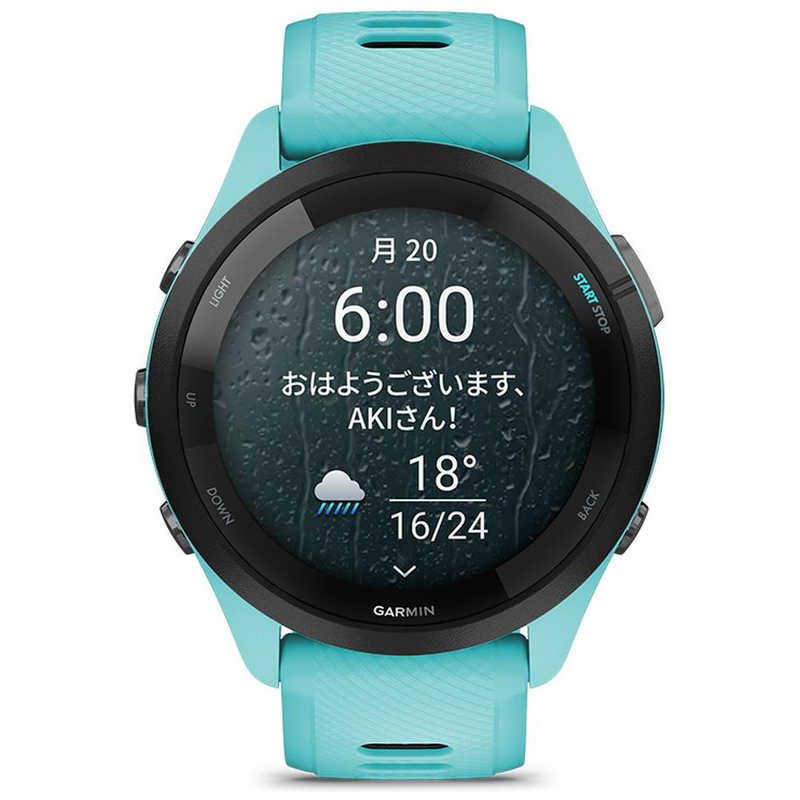 GARMIN スマートウォッチ Forerunner 010-02810-42 265 Aqua(Suica対応