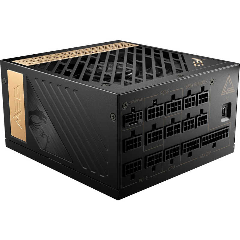 MSI　PC電源［1300W /ATX /Platinum］　MEGAI1300PPCIE5｜コジマ店