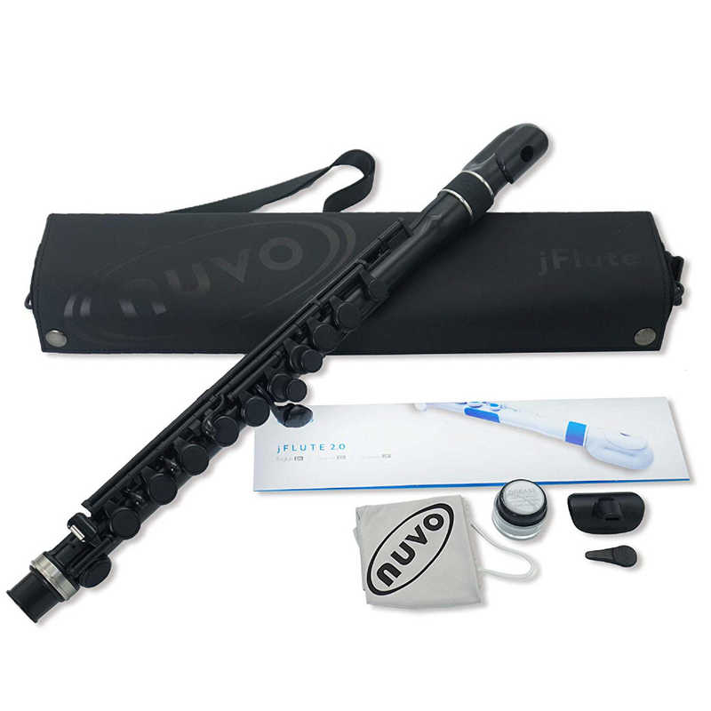 NUVO　プラスチックフルート jFlute2.0 ブラック＋ブラック　N220JFBK