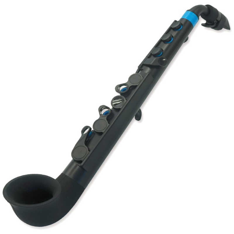 NUVO　プラスチックサックス jSax2.0 ブラック＋ブルー　N520JBBL