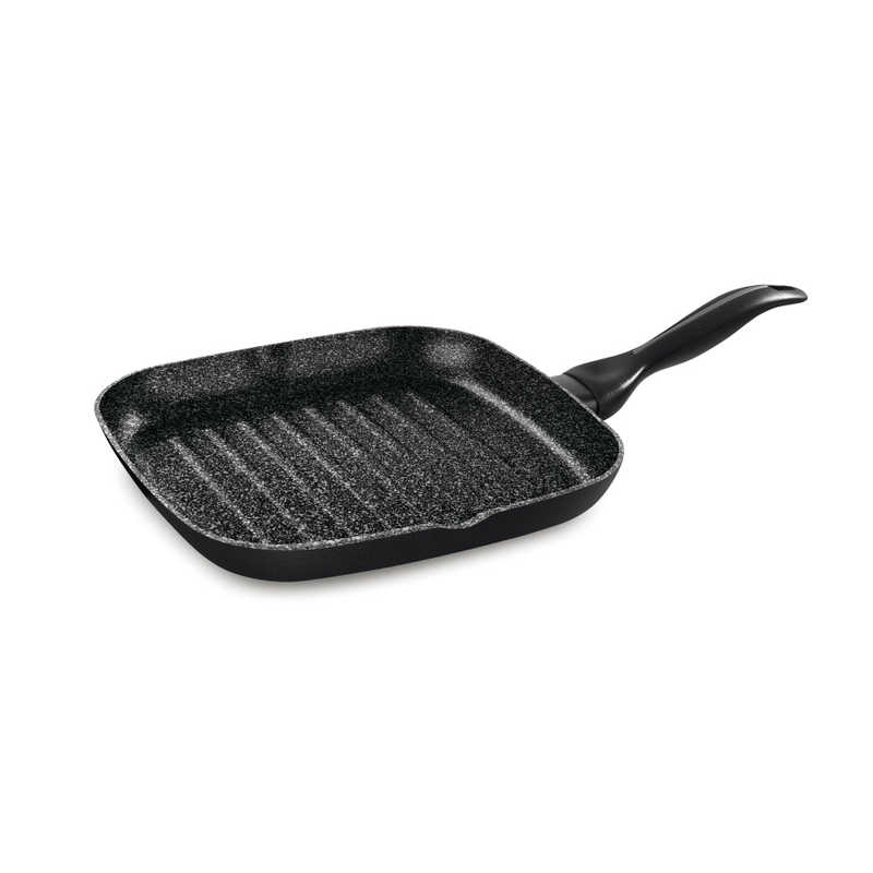 BARAZZONI　IH対応 グリルパン 28cm Granitica Extra Induction ブラック ［IH対応］　855154028288410