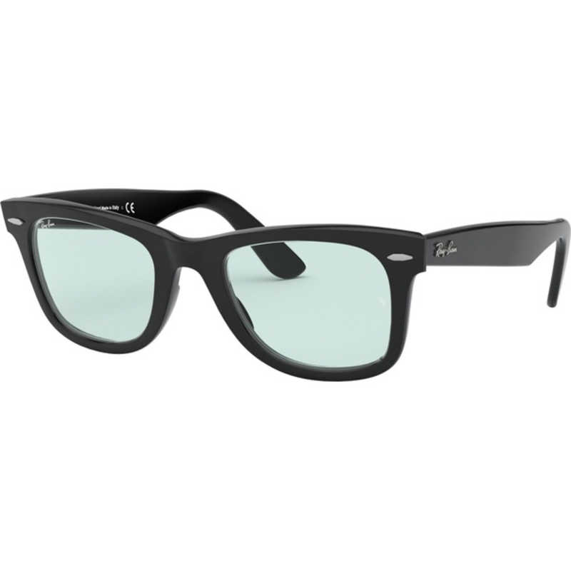 レイバン Ray-Ban サングラス WAYFARER WASH LENS RB2140F 901/64 52mm シャイニーブラック/クリスタルブルーグレー RB2140F_901/64(52)