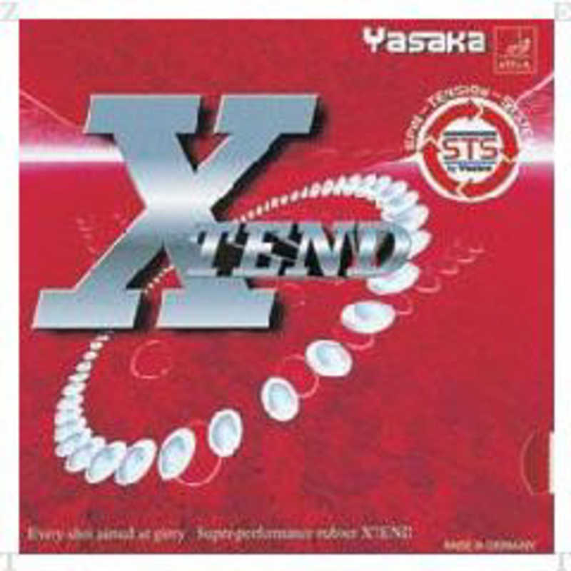 ヤサカ　裏ソフトラバー エクステンド XTEND 中 黒 [裏ソフト /スピード]　B43