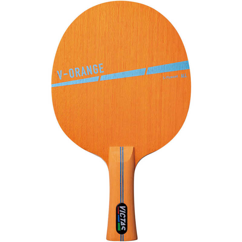 VICTAS　卓球ラケット シェークハンド V-オレンジ V-ORANGE(攻撃用/FL)　310234