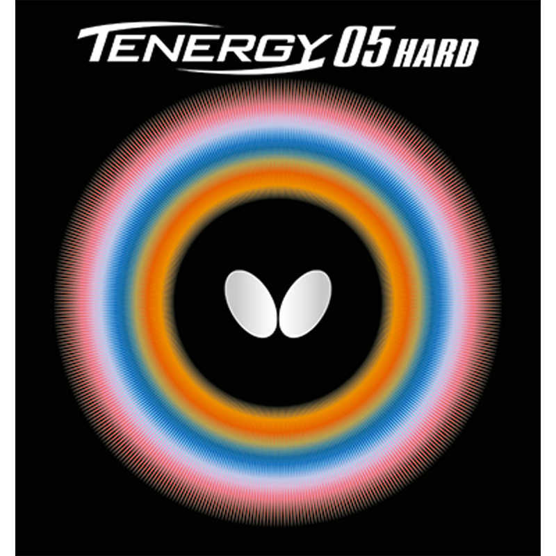 バタフライ　裏ソフトラバー テナジー05ハード TENERGY 05 HARD A(アツ) ブラック [裏ソフト /テンション]　06030