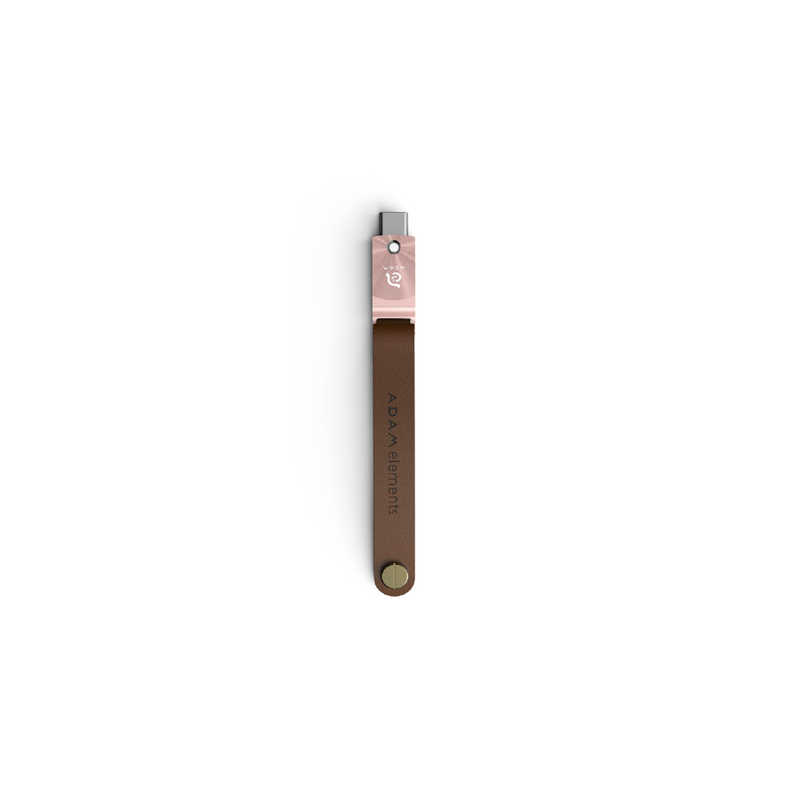 ADAMELEMENTS　USBメモリ ROMA(Mac/Win) ローズ [128GB /USB TypeA+USB TypeC /USB3.1 /回転式]　ADRAD128GRMRGJ