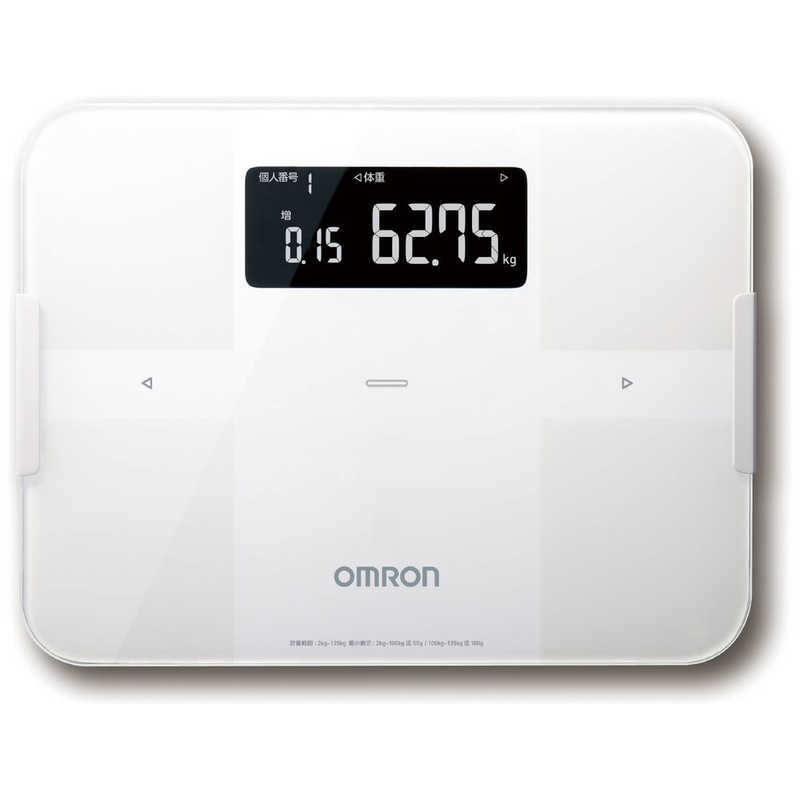 オムロン　OMRON　体重体組成計 カラダスキャン ［スマホ管理機能あり］　KRD-608T2-W