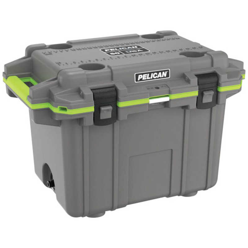 ペリカン PELICAN 50QT エリートクーラー ダークグレーXグリーン 50Q-1-DKGRYEGRN|コジマ店