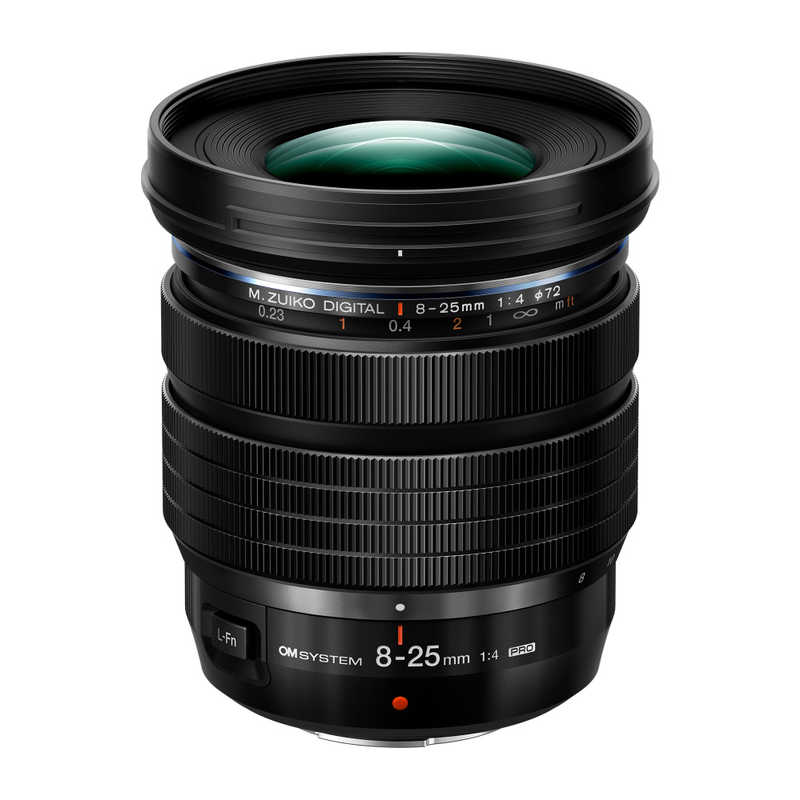 OMSYSTEM　カメラレンズ OM SYSTEM ［ マイクロフォーサーズ / ズームレンズ ］　M.ZUIKO DIGITAL ED 8-25mm F4.0 PRO｜コジマ店 70,400円