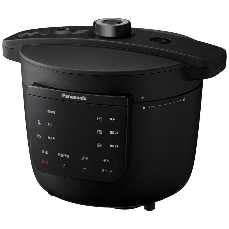 パナソニック 電気圧力鍋 ブラック NF-PC400-Kの製品写真