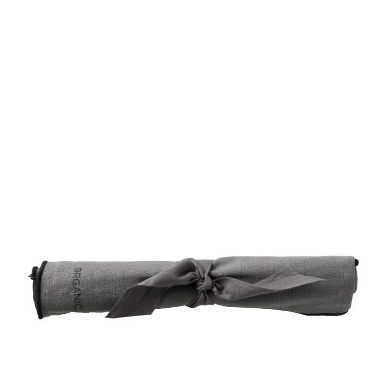 ソダール　ナプキン 50x50 ORGANIC Grey 4個セットl グレー/ブラック グレー／ブラック　12298CN