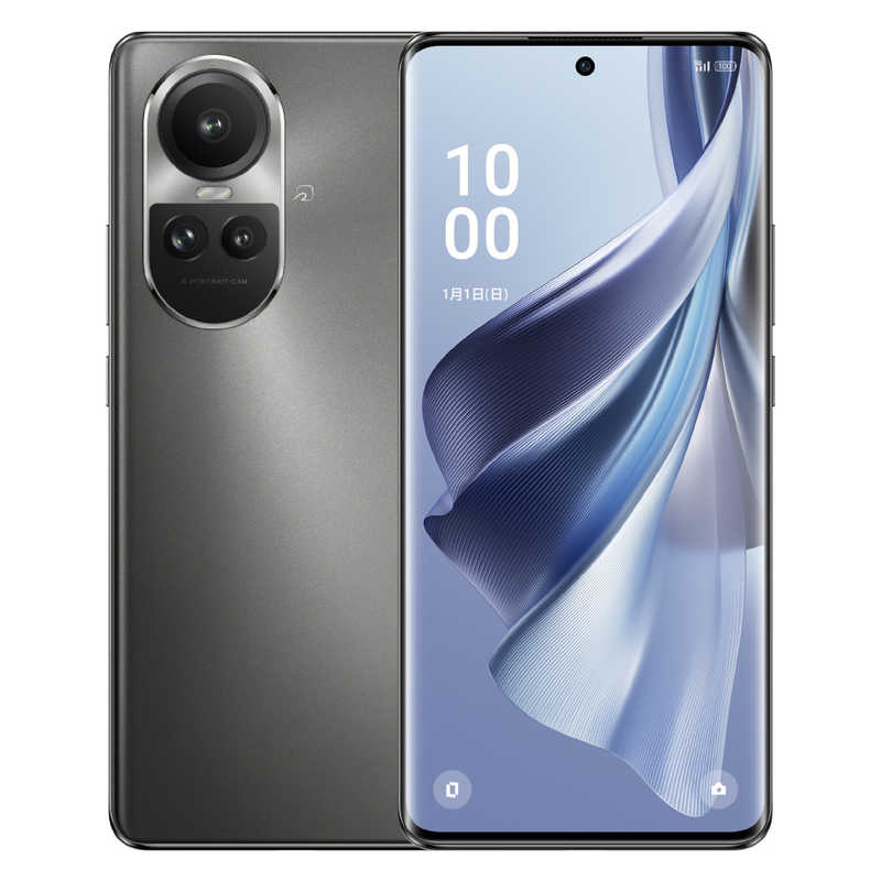 OPPO　SIMフリースマートフォン Reno10 pro 5G / Snapdragon 778G 5G / 6.7インチ 8GB+256GB シルバーグレー　CPH2541GY