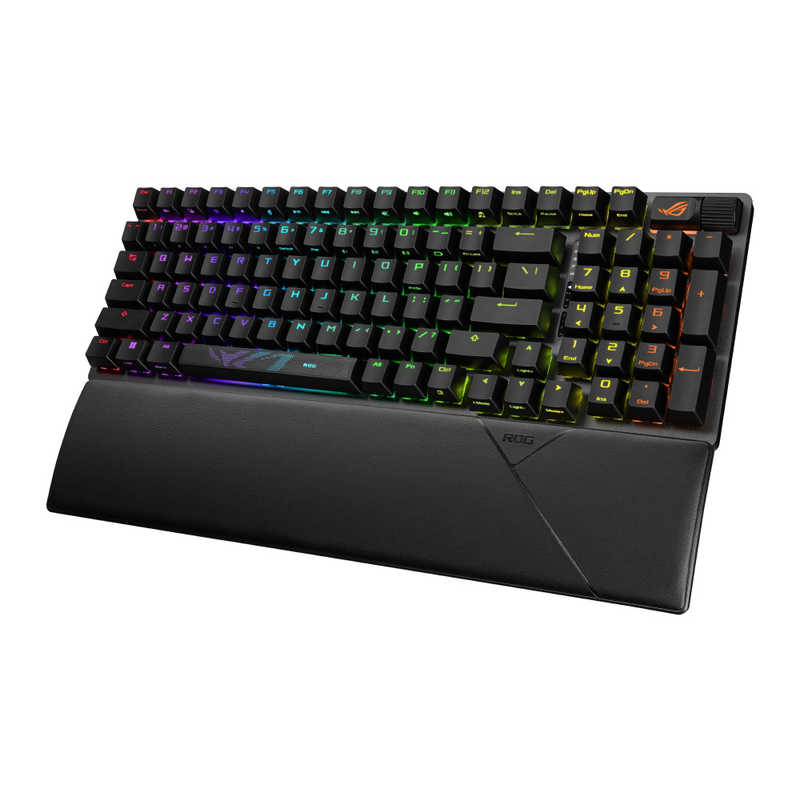 ASUS エイスース　ゲーミングキーボード［96％レイアウト］ ［有線・ワイヤレス /Bluetooth・USB］　SCOPE/2/96/WL/NXSW/US/ABS｜コジマ店