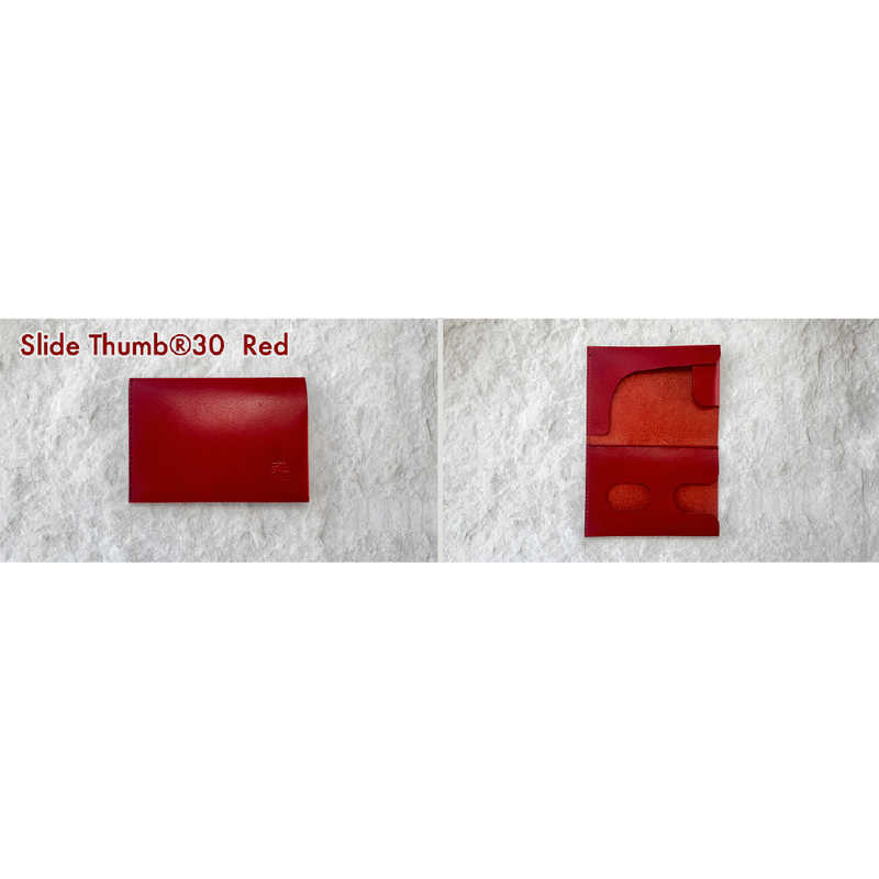 SIONWORKS　(1秒で好印象)薄さ4mmの「開けない名刺入れ」Slide Thumb30 レッド Slide Thumb　slidethumb-30-red 7,128円