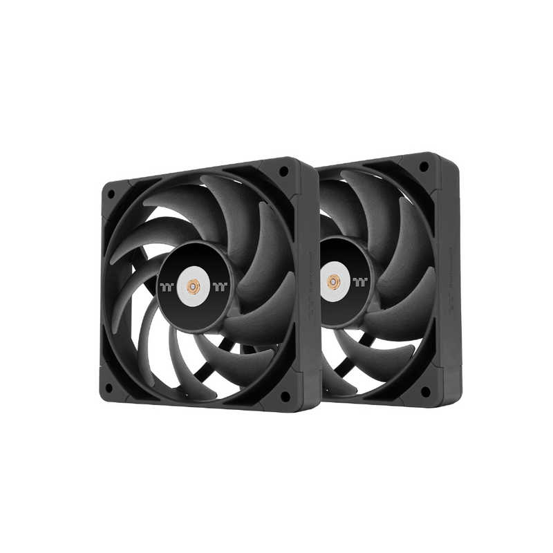 THERMALTAKE　ケースファンx2 ［140mm /2000RPM］ TOUGHFAN 14 Pro 2Pack ブラック　CL-F160-PL14BL-A