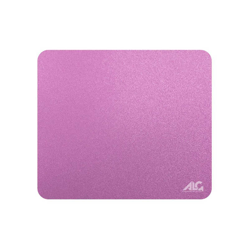 アローン　ガラスマウスパッド ［350x300x3mm］ ピンク ALLONE　ALG-GMMPDIPK