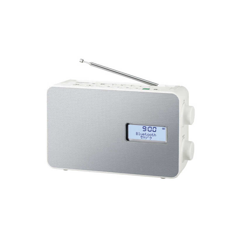 パナソニック　Panasonic　ポータブルワイヤレススピーカー ［Bluetooth対応］ ホワイト　SC-HS30-W｜コジマ店