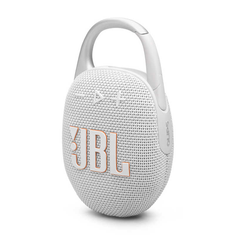 JBL　ブルートゥース スピーカー ［防水 /Bluetooth対応］ White　JBLCLIP5WHT