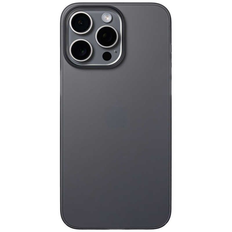 CASEFINITE iPhone 15 Pro Max FROST AIR ULTRA ケース スモークブラック FAU15P67B