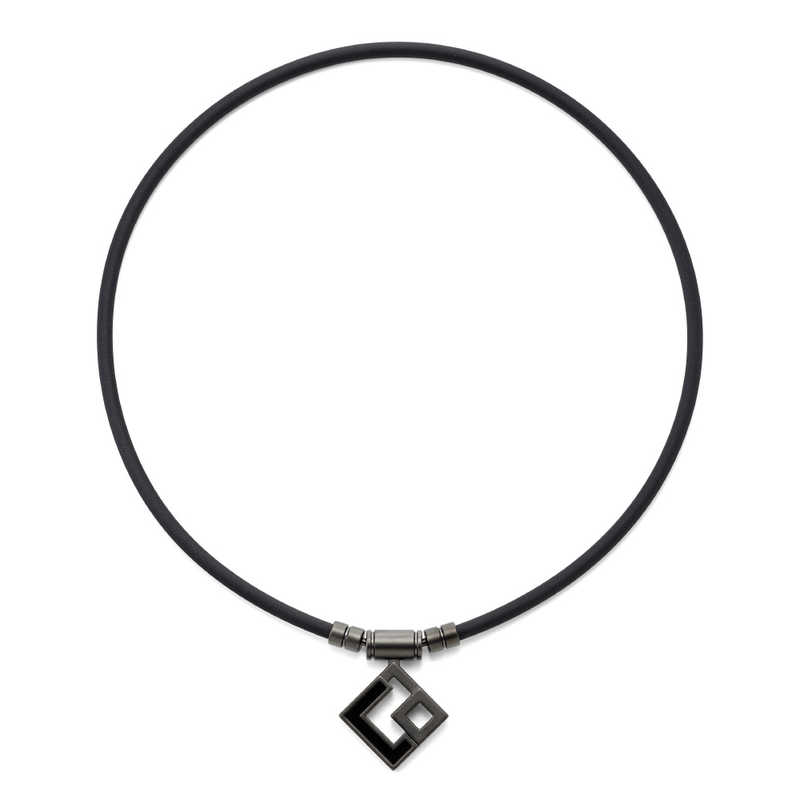 コラントッテ　TAO ネックレス AURA(Lサイズ) Colantotte マットブラック　ABARW53L