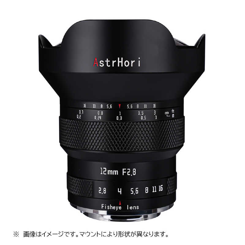 ASTRHORI　カメラレンズ (キャノンRF用)　12mm F2.8 fisheye 31,720円