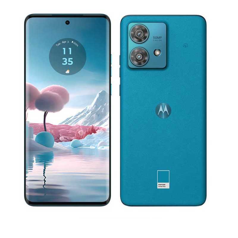 モトローラ　SIMフリースマートフォン motorola edge 40 neo / Dimensity 7030 / 6.55インチ 8GB+256GB カリビアンブルー　PAYK0001JP 30,992円