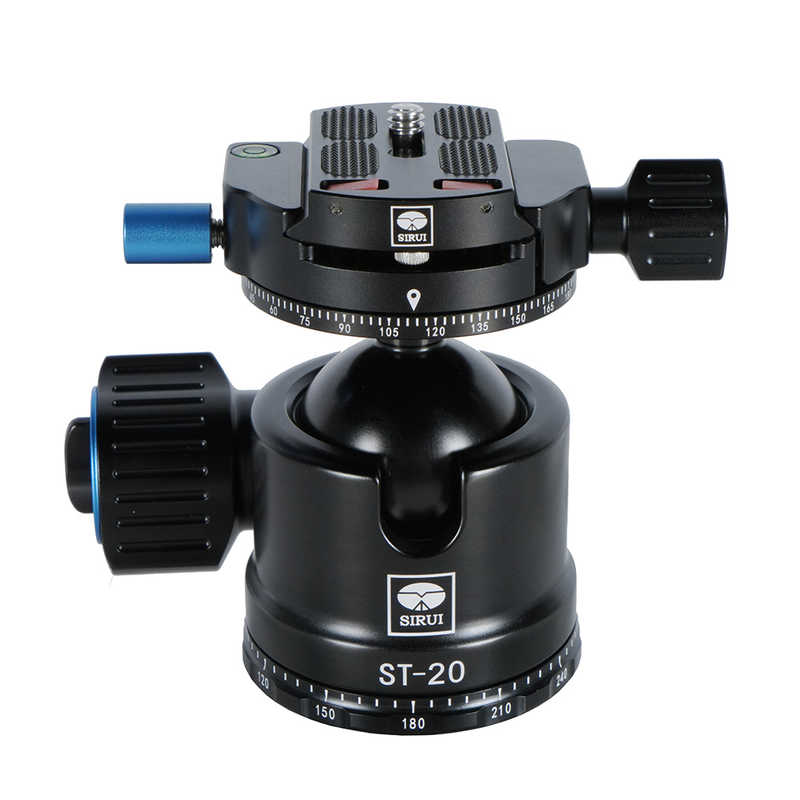 SIRUI　STシリーズ 低重心ボール雲台 M ［自由雲台(ボール雲台)］ ブラック　ST-20-JP｜コジマ店