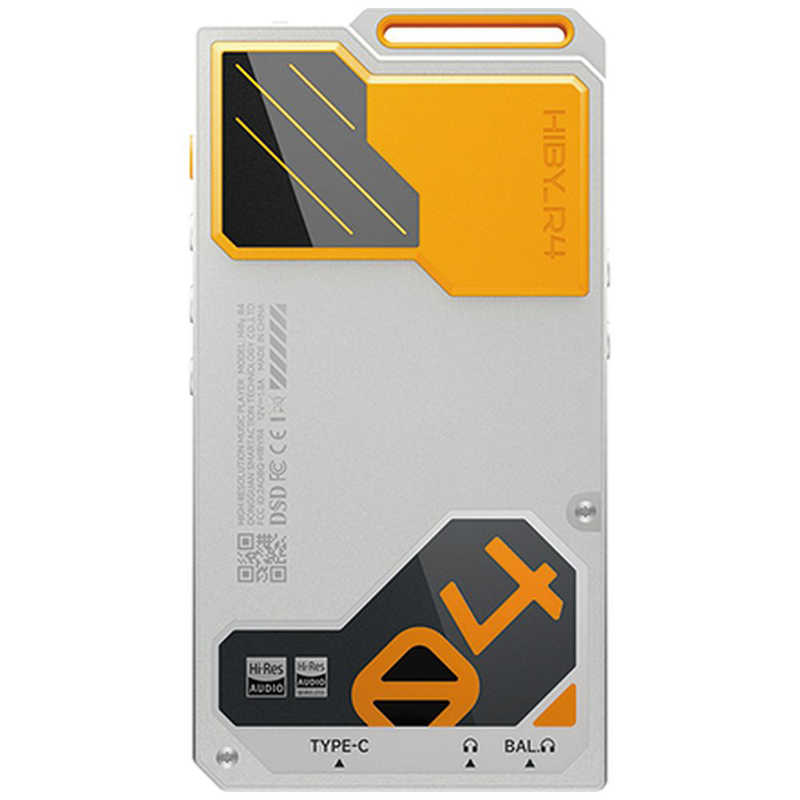 HIBYMUSIC ハイレゾポータブルプレーヤー R4ORANGE|コジマ店