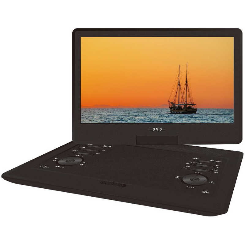 楽天市場】TEES 14V型ポータブルテレビ ブラック PTV-140-BK : コジマ