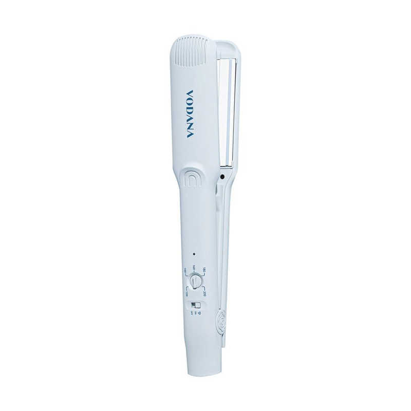 WONDERLINE　ストレートアイロン モイスチャースチーム ワイドフラットアイロン VODANA ボダナ 38mm 120℃～200℃ 交流(コード)式 ブルーグレー　VS22WSBGFV｜コジマ店