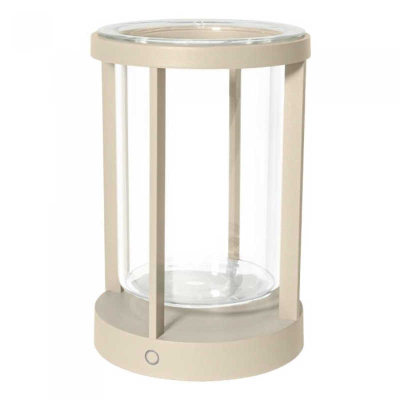 ビートソニック　ポータブルランプ「yoi」 PILLAR サンド ［LED /防雨型 /電球色］　YPL02SD