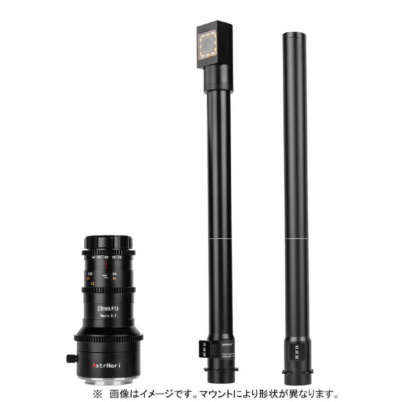 ASTRHORI カメラレンズ ペリスコープレンズ ダブルレンズセット (キヤノンEF用) PS-28mmF13MProEFW